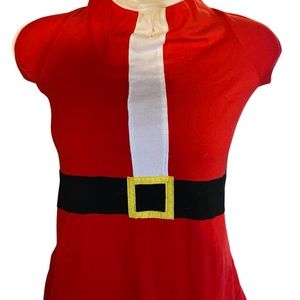 Martha Stewart dog fashion Santa Claus outfit